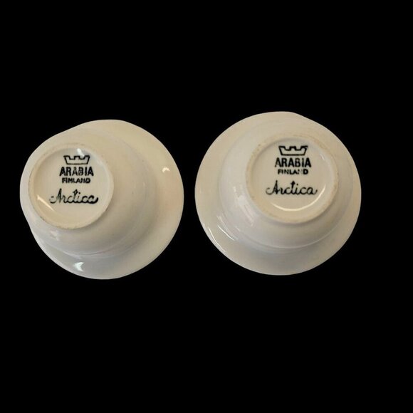Artica by Arabia of Finland Single Egg Cup Pair Off White Ceramic Discontinued - Picture 3 of 7